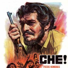 Cine: CARTEL ESTRENO PELICULA -CHE- GUEVARA EN ESPAÑA, AÑO 1977,FIDEL CASTRO,COMUNISTA-COMUNISMO,GUERRA