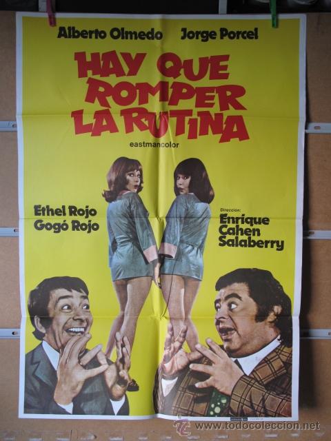 Cinema: HAY QUE ROMPER LA RUTINA