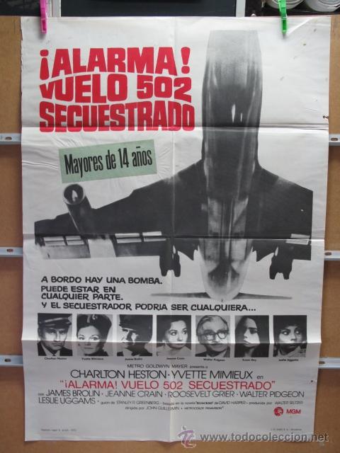 Cin&eacute;ma: ALARMA VUELO 502 SECUESTRADO
