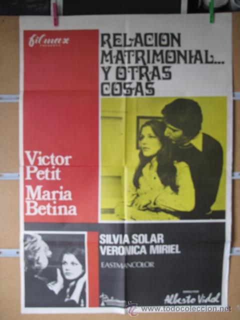 Cinema: RELACION MATRIMONIAL Y OTRAS COSAS