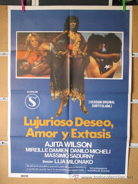 Cinema: LUJURIOSO DESEO AMOR Y EXTASIS