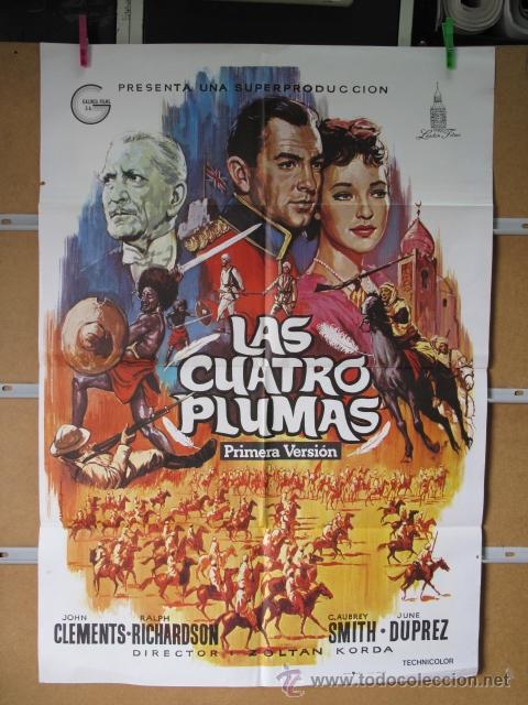 Cine: LAS CUATRO PLUMAS - Foto 1