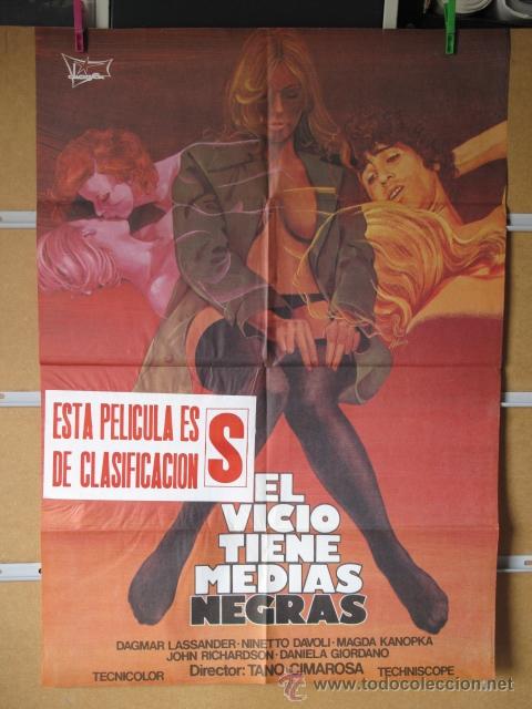 Kino: EL VICIO TIENE MEDIAS NEGRAS