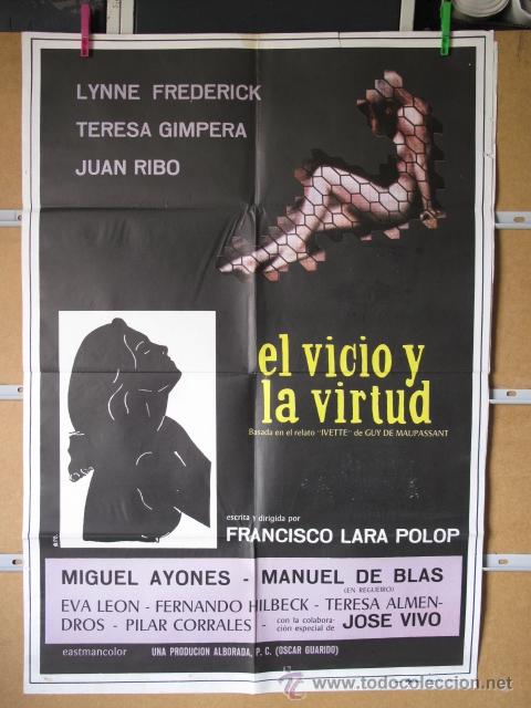 Cine: EL VICIO Y LA VIRTUD - Foto 1