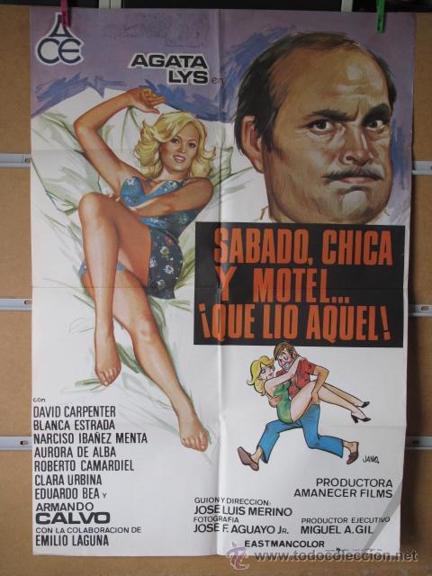 Cinema: SABADO CHICA Y MOTEL QUE LIO AQUEL
