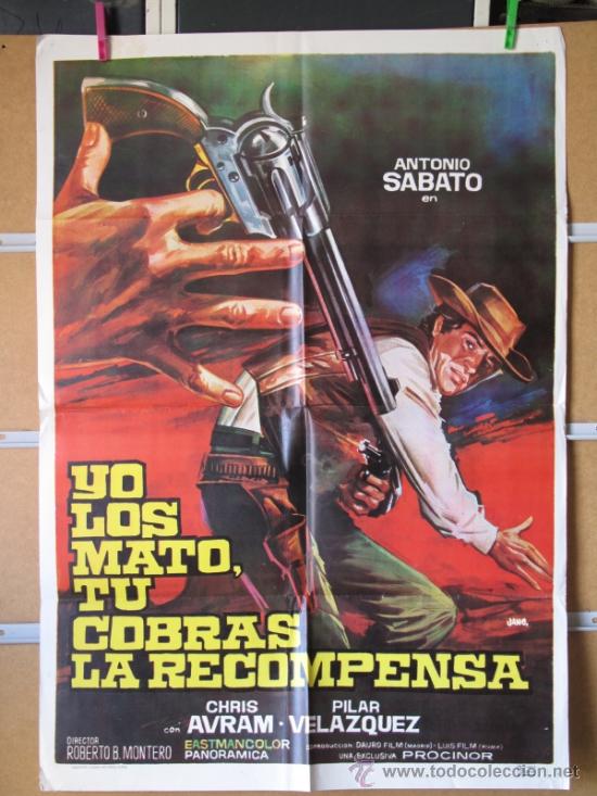 Cinema: YO LOS MATO TU COBRAS LA RECOMPENSA