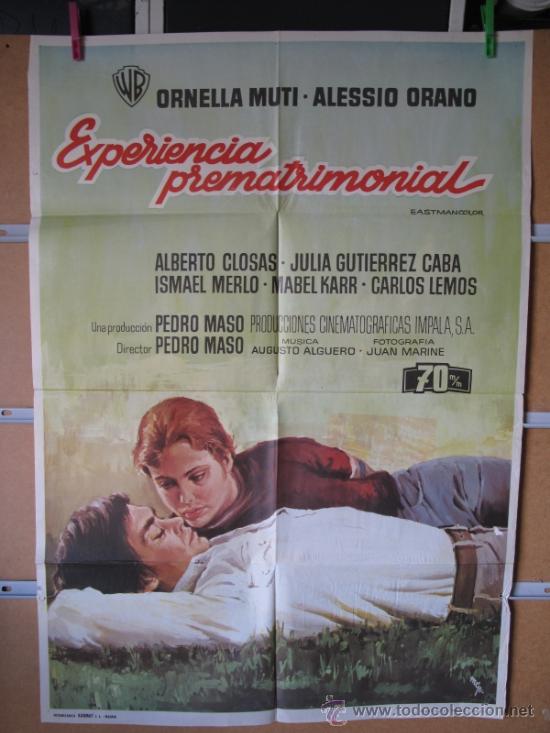 Cin&eacute;ma: EXPERIENCIA PREMATRIMONIAL