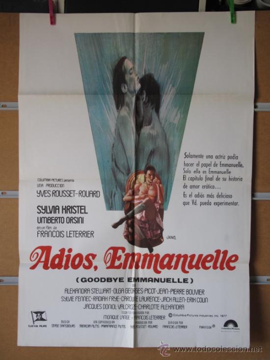 Cine: ADIOS EMMANUELLE SYLVIA CRISTEL - Foto 1