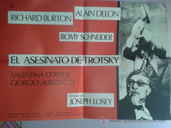 Cine: POSTER DE LA PELICULA el asesinato de trotsky 89x48ctms - Foto 1