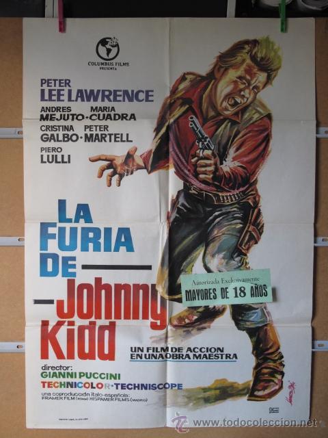 Cine: LA FURIA DE JOHNNY KIDD - Foto 1