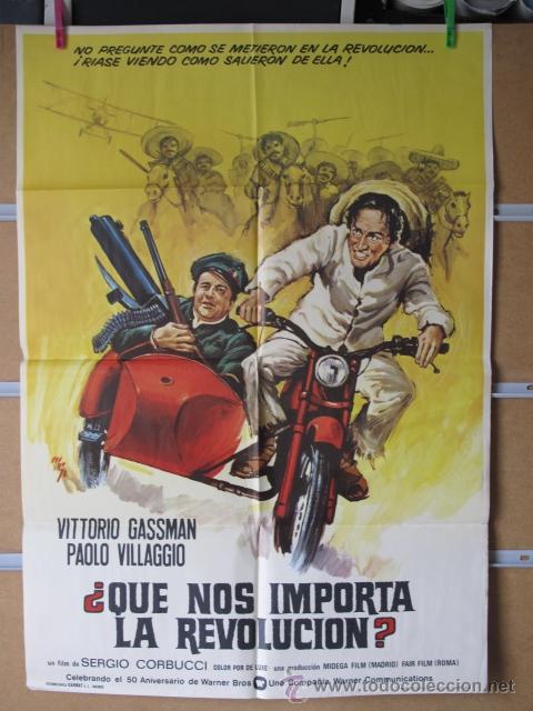 Cin&eacute;ma: QUE NOS IMPORTA LA REVOLUCION