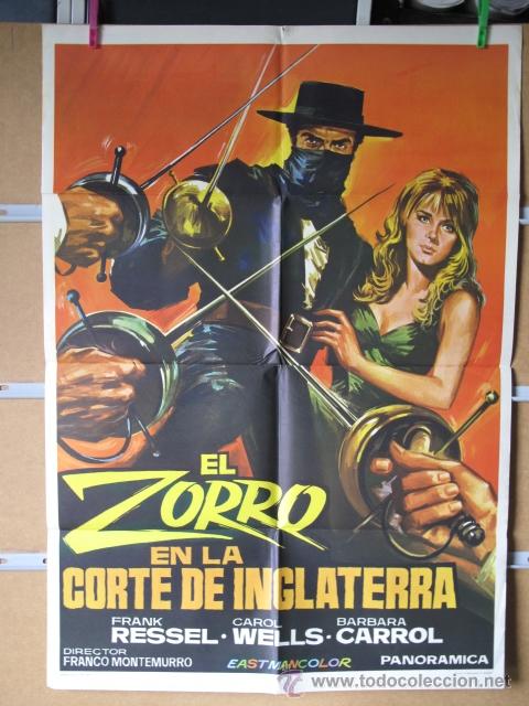 Cinema: EL ZORRO EN LA CORTE DE INGLATERRA
