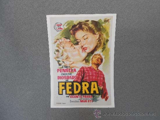 Cine: CARTEL DE LA PELICULA FEDRA - Foto 1