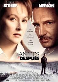 Cine: CARTEL DE CINE ORIGINAL ANTES Y DESPUES 70X100
