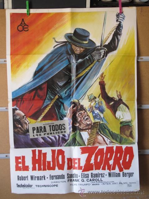 Cine: EL HIJO DEL ZORRO