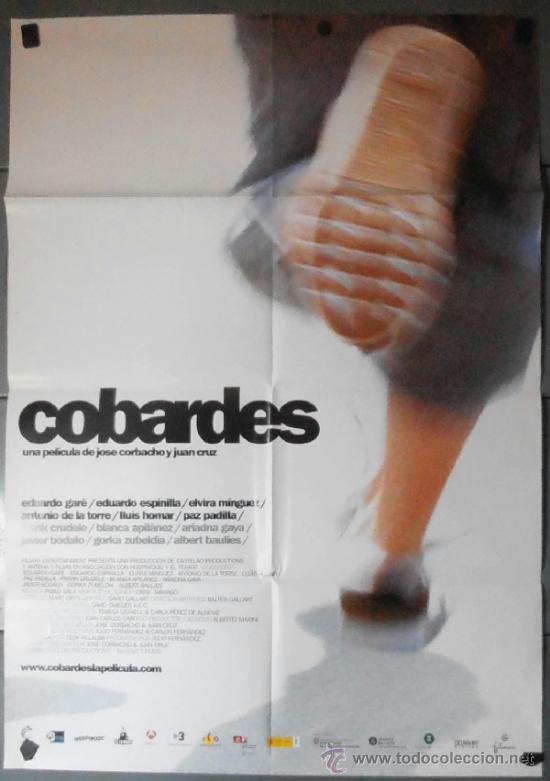 Cinema: COBARDES, CARTEL DE CINE ORIGINAL 70x100 APROX (11150)