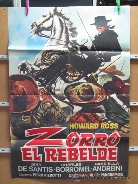 Cine: ZORRO EL REBELDE - Foto 1