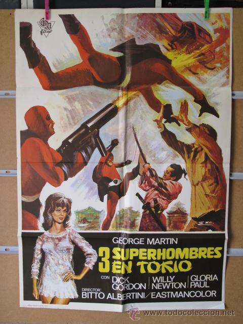 Cine: 3 SUPERHOMBRES EN TOKIO - Foto 1