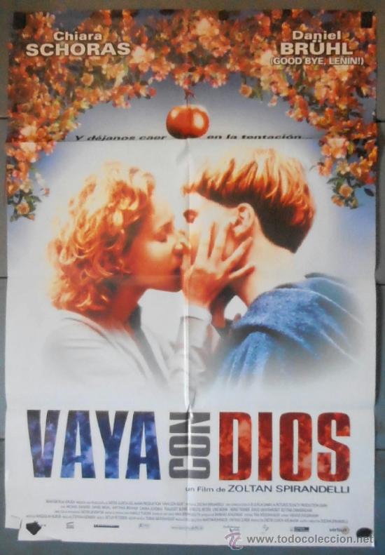 Cinema: VAYA CON DIOS,CARTEL DE CINE ORIGINAL 70x100 cm CON ALGUN DEFECTO A 1&euro;,VER FOTO (11695)