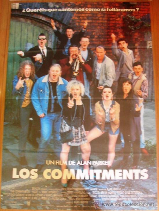 Cine: Poster original espa&ntilde;ol - Los Commitments - Alan parker -  Robert Arkins, Michael Aherne, - Foto 1