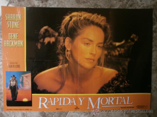 Cine: RAPIDA Y MORTAL. SHARON STONE, GENE HACKMAN. A&Ntilde;O 1995. - Foto 1