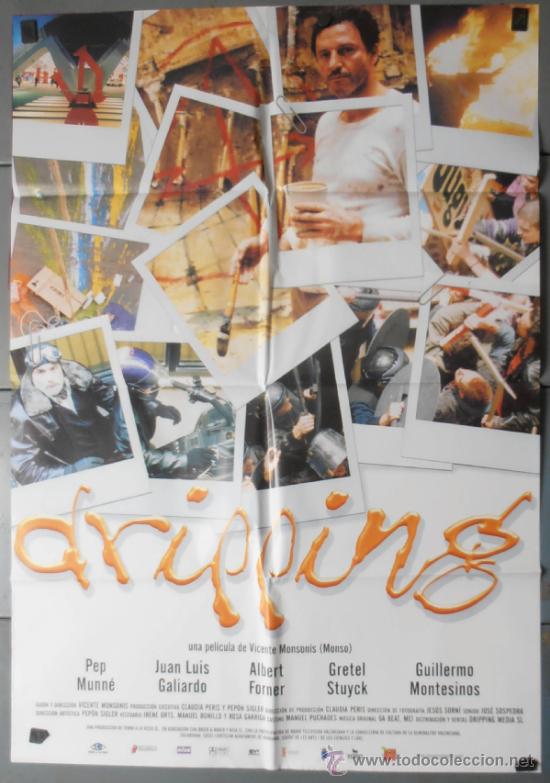 Cinema: DRIPPING, CARTEL DE CINE ORIGINAL 70x100 APROX (8437)