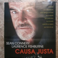 Cine: CAUSA JUSTA. SEAN CONNERY, LAURENCE FISHBURNE. AÑO 1994.