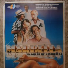 Cine: MARBELLA UN GOLPE DE 5 ESTRELLAS. ROD TAYLOR,BRITT EKLAND,FRANCISCO RABAL,F.FERNAN GOMEZ. AÑO 1985.. Lote 37915379