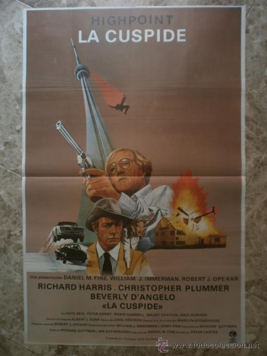 Cine: LA CUSPIDE. RICHARD HARRIS, CHRISTOPHER PLUMMMER, BEVERLY DANGELO. - Foto 1