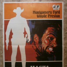 Cine: HASTA LA ULTIMA GOTA DE SANGRE. MONTGOMERY FORD, WAYDE PRESTON. AÑO 1980.