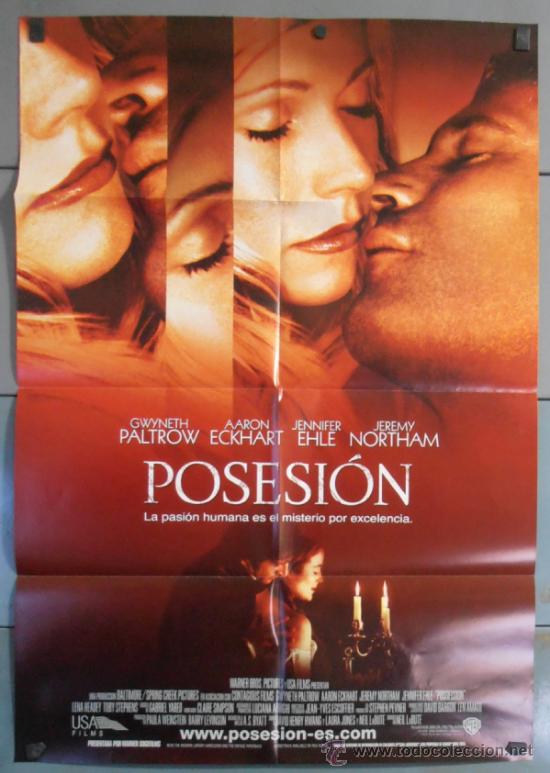 Cine: POSESION, CARTEL DE CINE ORIGINAL 70x100 APROX (9371)