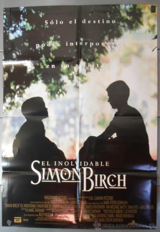 Cine: EL INOLVIDABLE SIMON BIRCH, CARTEL DE CINE ORIGINAL 70x100 APROX (9393)