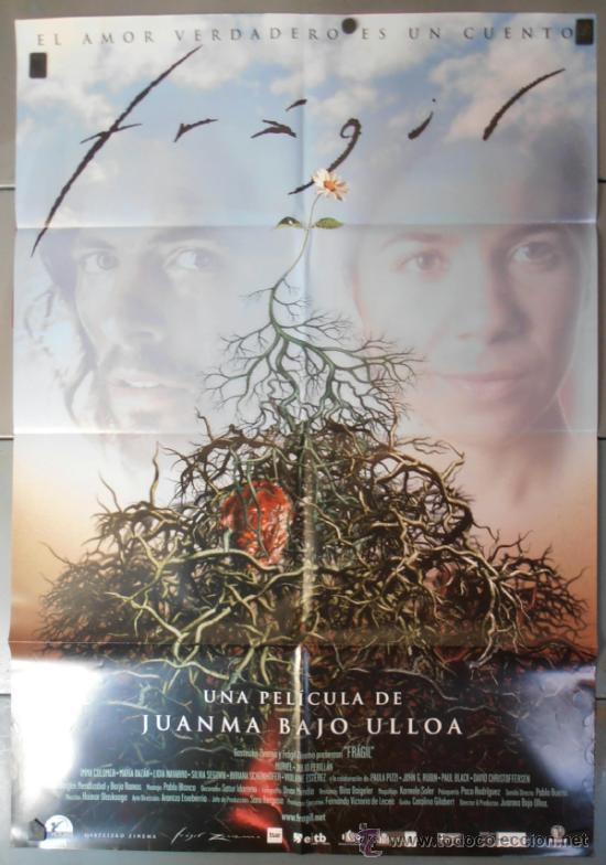 Cine: FRAGILES, CARTEL DE CINE ORIGINAL 70x100 APROX (9406)