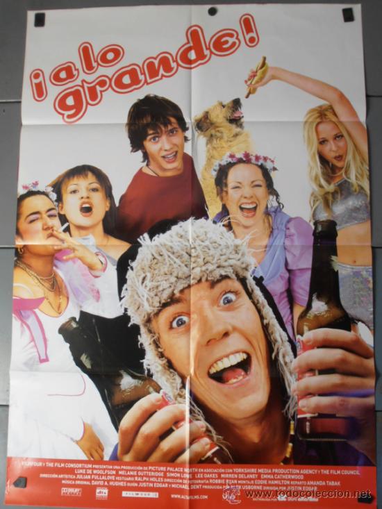 Kino: &iexcl;A LO GRANDE!, CARTEL DE CINE ORIGINAL 70x100 APROX (9523)