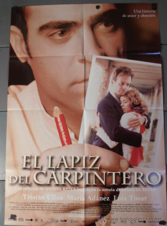 Cine: EL LAPIZ DEL CARPINTERO, CARTEL DE CINE ORIGINAL 70x100 APROX (9527)
