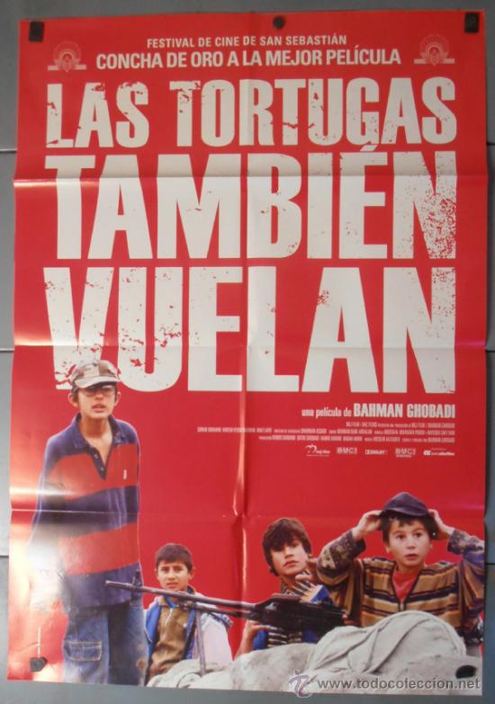 Kino: LAS TORTUGAS TAMBIEN VUELAN, CARTEL DE CINE ORIGINAL 70x100 APROX (9547)
