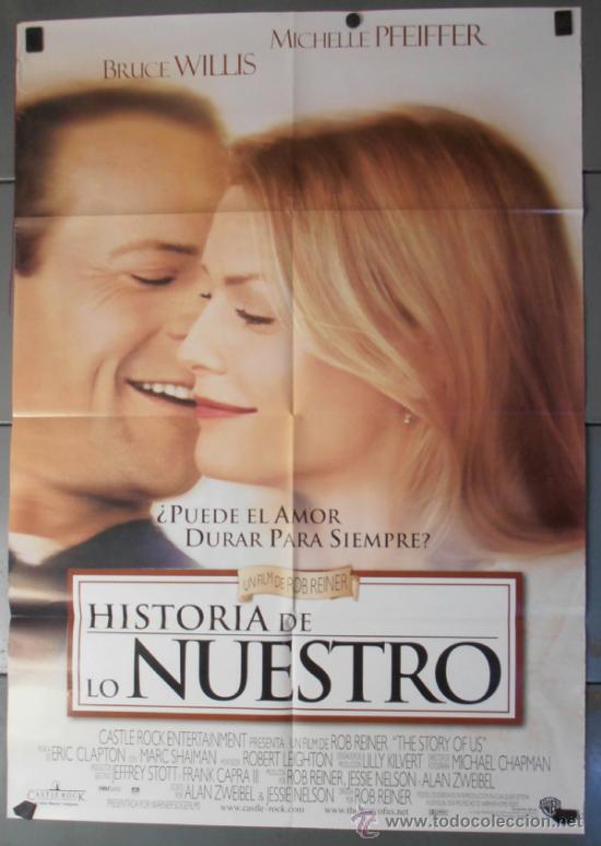 Kino: HISTORIA DE LO NUESTRO, CARTEL DE CINE ORIGINAL 70x100 APROX (9601)