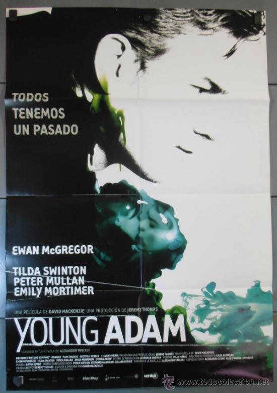 Cine: YOUNG ADAM, CARTEL DE CINE ORIGINAL 70x100 APROX (9621)
