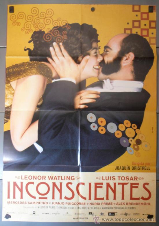 Kino: INCONSCIENTES, CARTEL DE CINE ORIGINAL 70x100 APROX (9686)