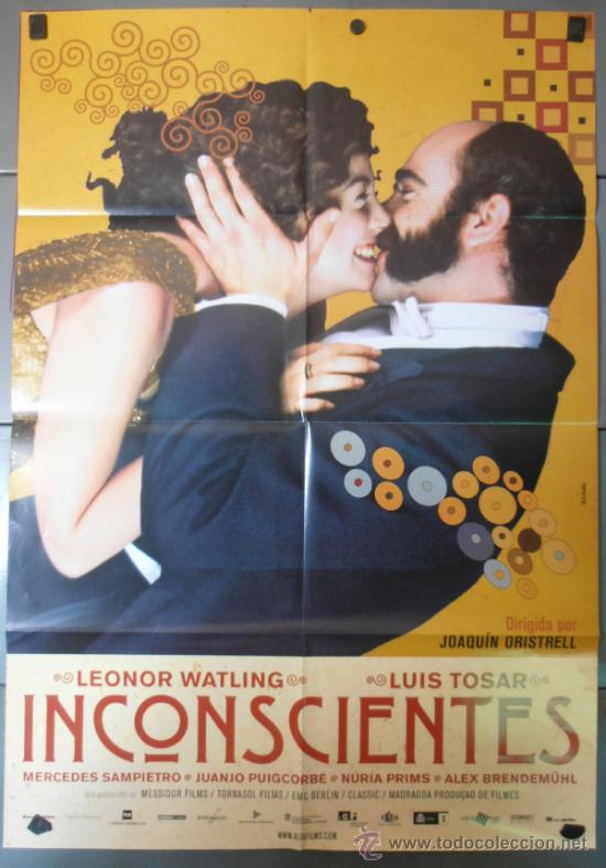 Kino: INCONSCIENTES, CARTEL DE CINE ORIGINAL 70x100 APROX (9726)