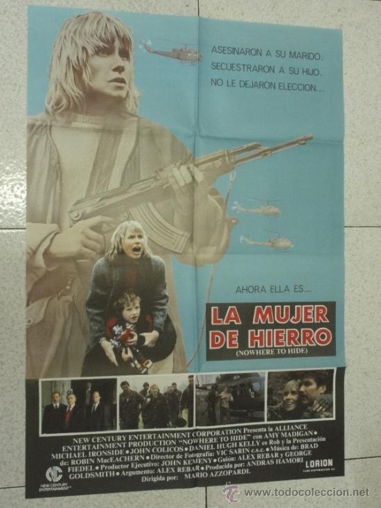 Cinema: LA MUJER DE HIERRO - POSTER CINE 70 X 100CMS.