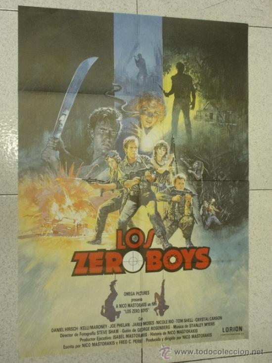 Cinema: LOS ZERO BOYS - POSTER CINE 70 X 100CMS.
