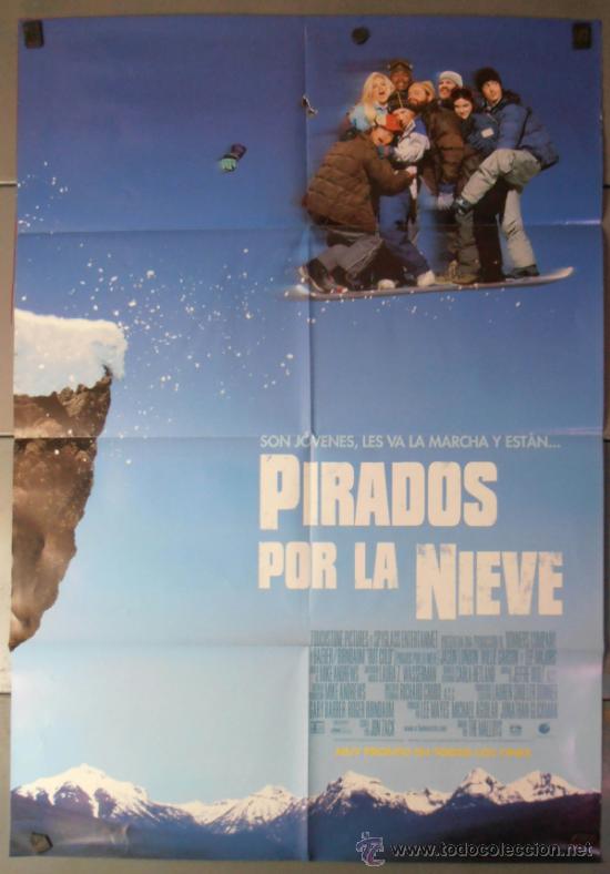 Cin&eacute;ma: PIRADOS POR LA NIEVE, CARTEL DE CINE ORIGINAL 70x100 APROX (10020)