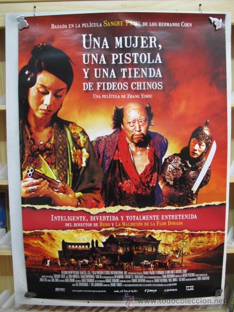 Cine: UNA MUJER UNA PISTOLA Y UNA TIENDA DE FIDEOS CHINOS
