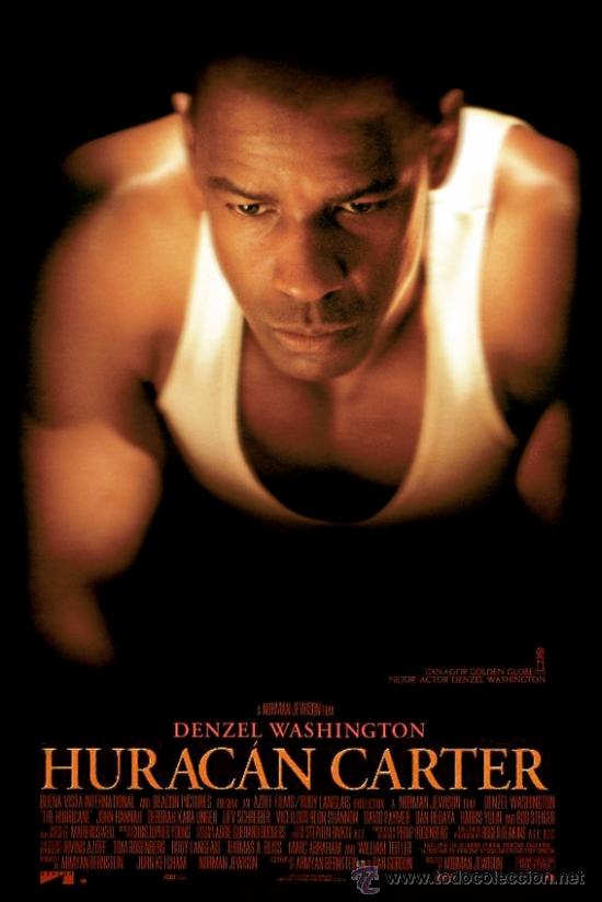 Cinema: CARTEL DE CINE HURACAN CARTER TAMA&Ntilde;O 70X100 ORIGINAL