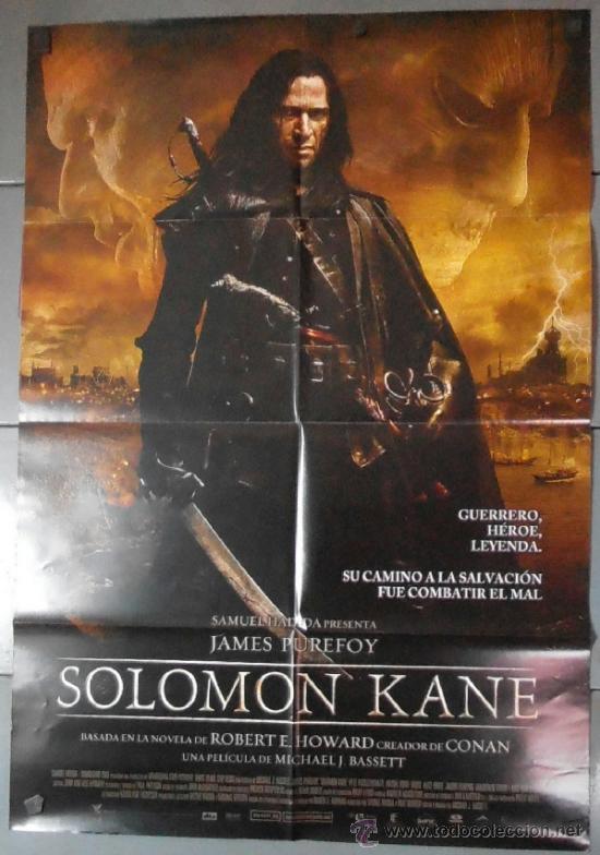 Cinema: SOLOMON KANE, CARTEL DE CINE ORIGINAL 70x100 APROX (10454)