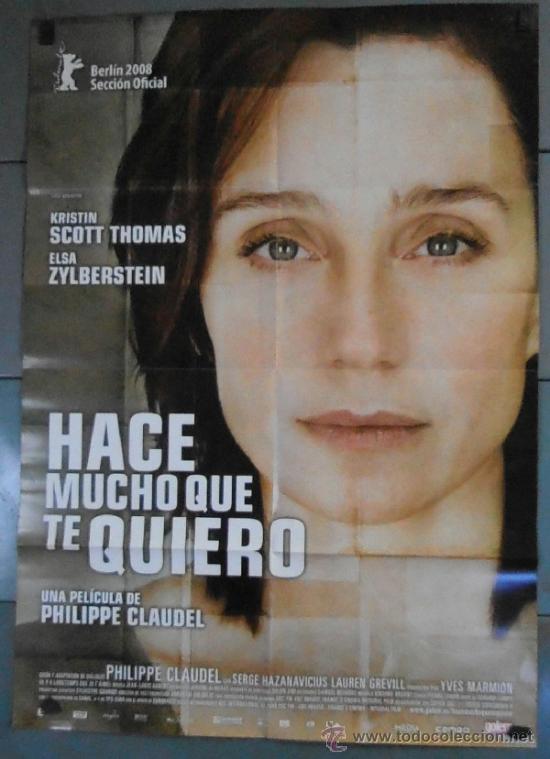 Cine: HACE MUCHO QUE TE QUIERO, CARTEL DE CINE ORIGINAL 70x100 APROX (10466)