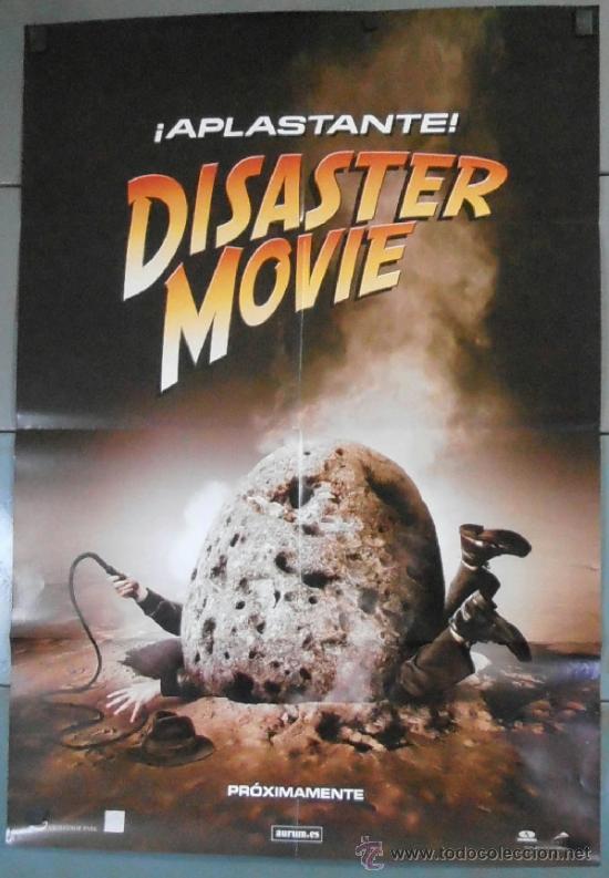Kino: DISASTER MOVIE, CARTEL DE CINE ORIGINAL 70x100 APROX (10474)