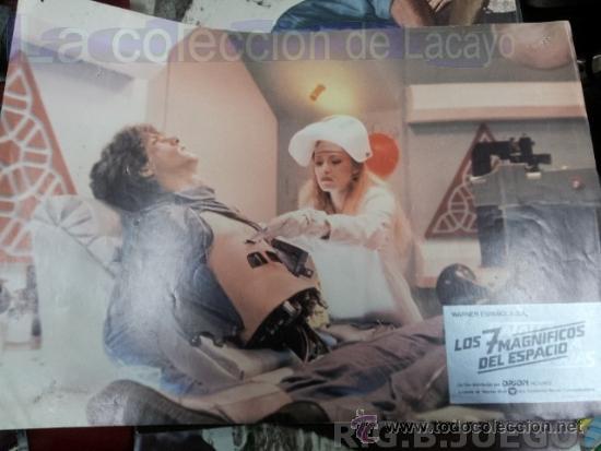 Kino: AFICHE O CARTEL DE CINE LOS SIETE MAGNIFICOS DEL ESPACIO 21 X 29