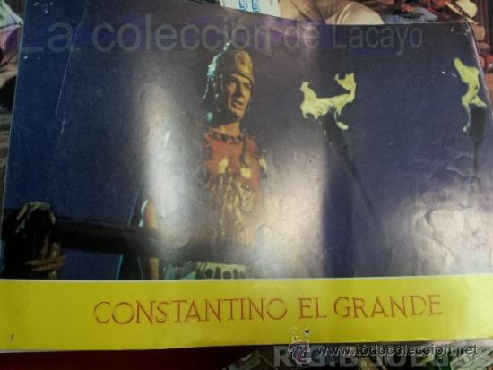 Kino: AFICHE O CARTEL DE CINE CONSTANTINO EL GRANDE 21 X 29